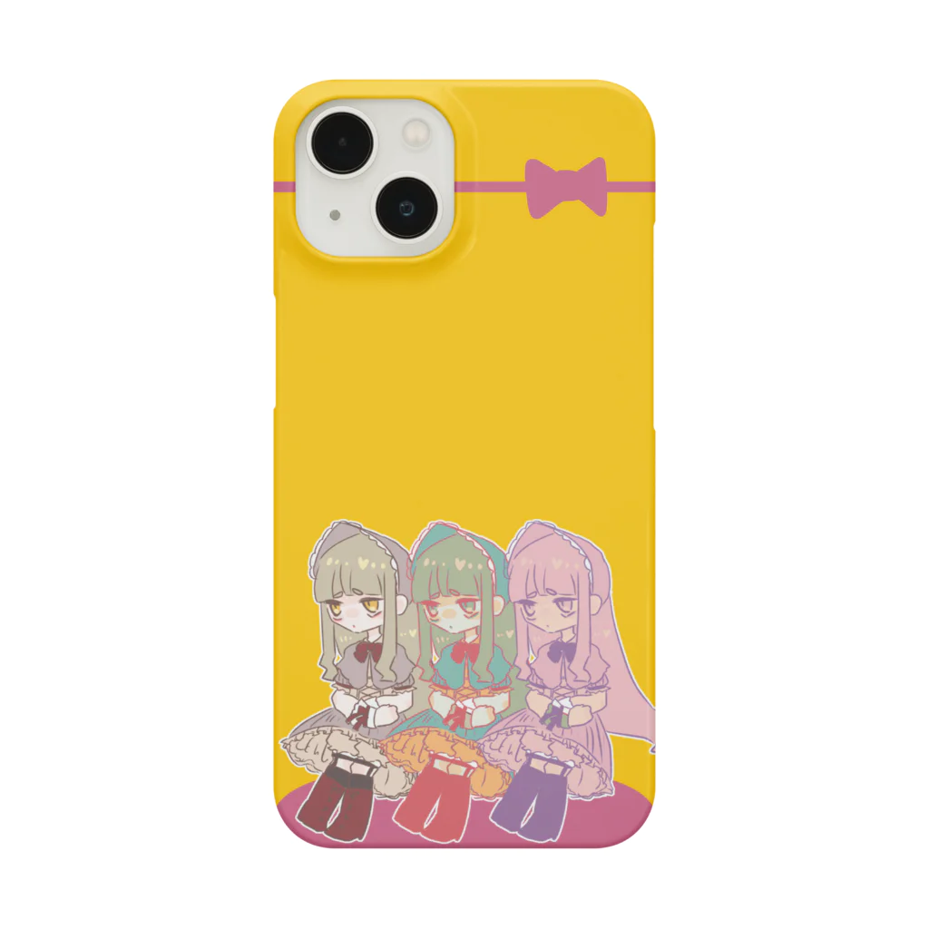 すきのかたちのどーるずスマホケース Smartphone Case