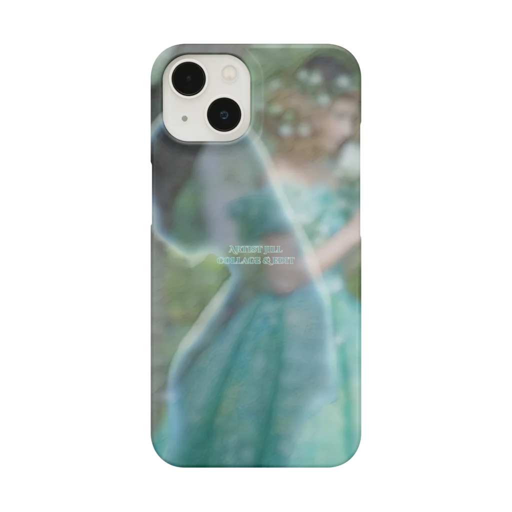 【ホラー専門店】ジルショップの美しい緑と女性たち Smartphone Case