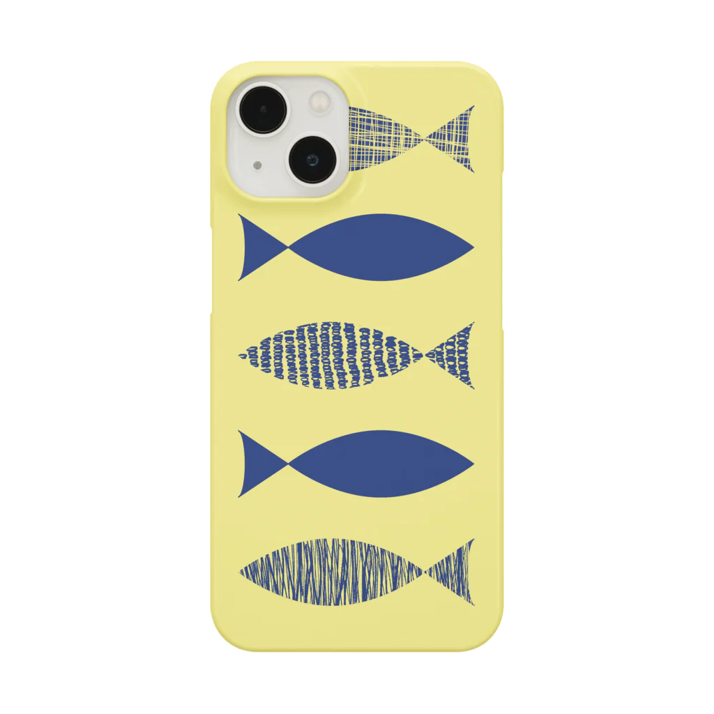 就労継続支援A型B型事業所espo岐阜のfish　iPhoneケース Smartphone Case