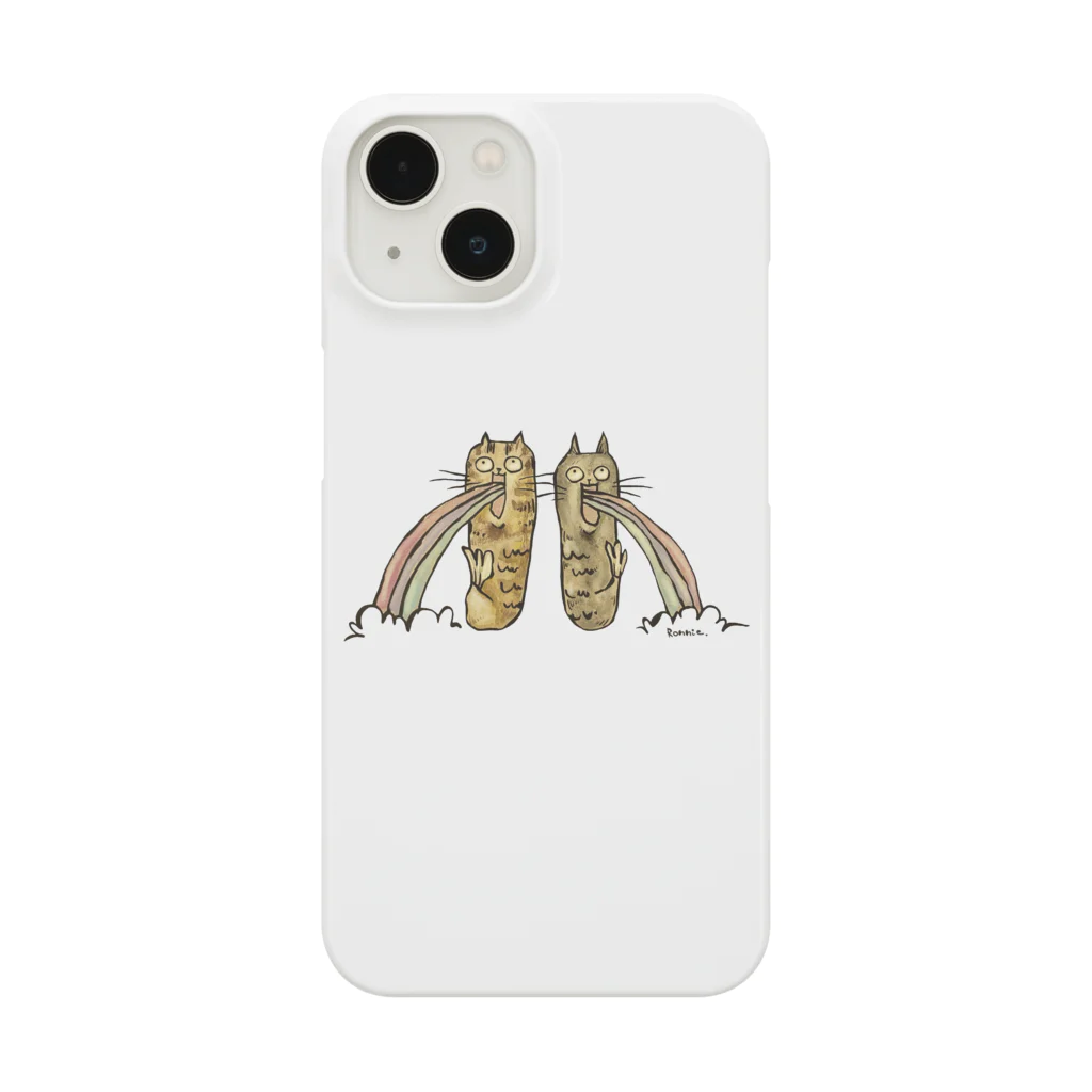 Ronnie and abbeyの毛玉の虹 Smartphone Case