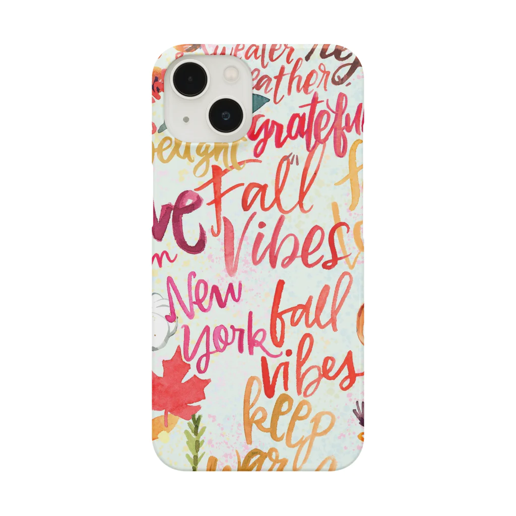 Anencephaly AngelのAutumn Mishaps Smartphone Case