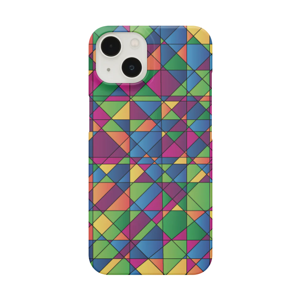 Contemporary　ArtのRandom color Smartphone Case