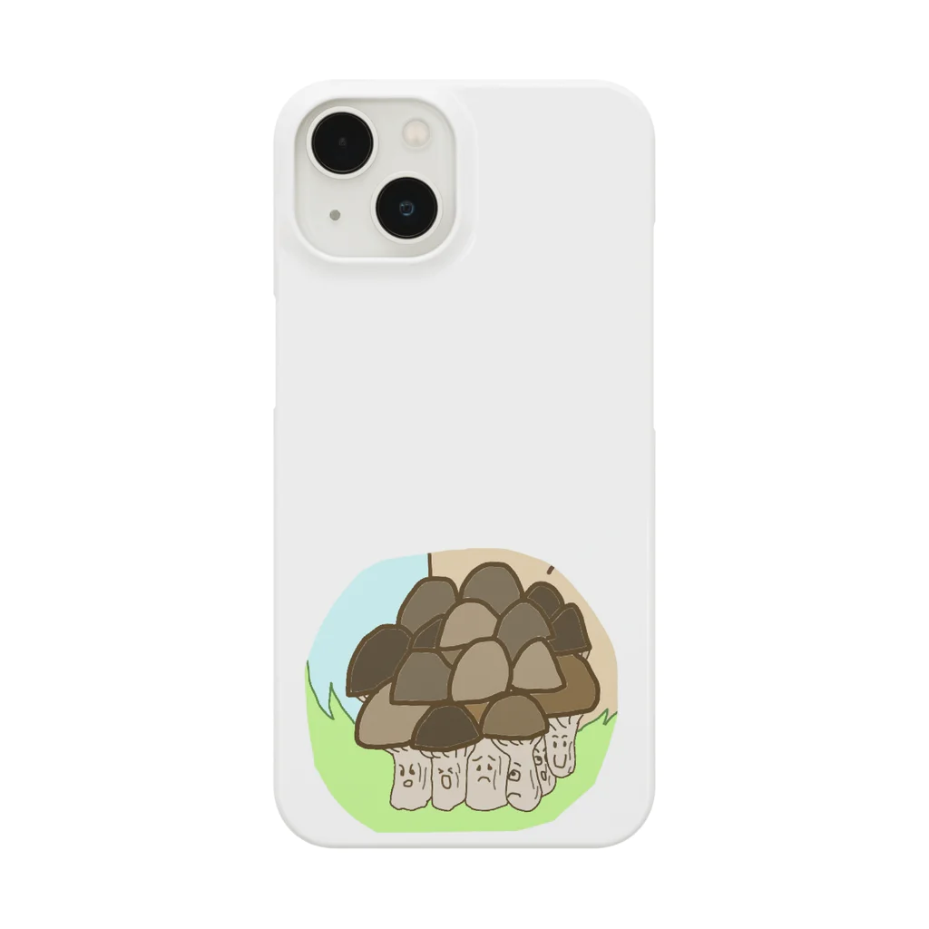 ほっこりのきのこの弟たち Smartphone Case