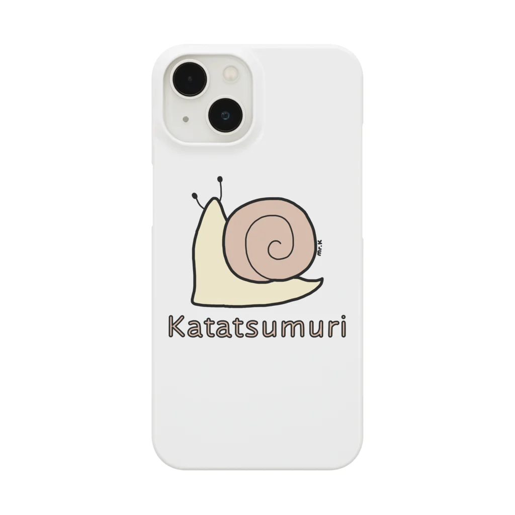 MrKShirtsのKatatsumuri (カタツムリ) 色デザイン スマホケース