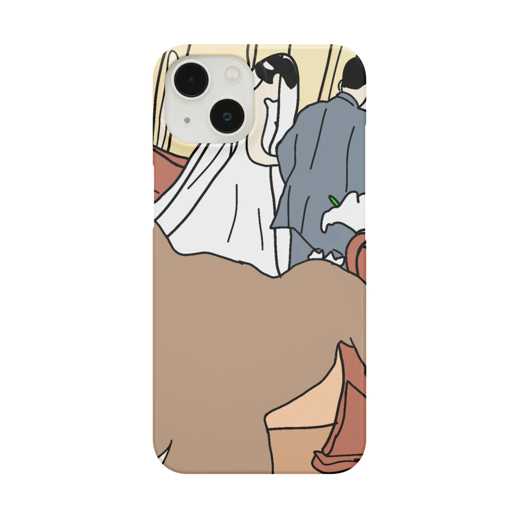 moca_hanaのHAPPYWEDDING　イタグレのもか Smartphone Case