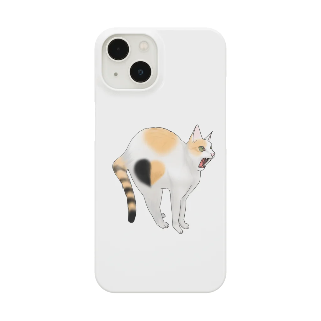 まるの怒る猫 Smartphone Case