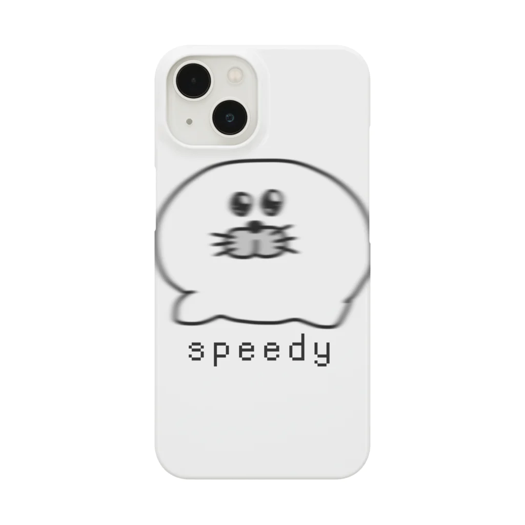 キュウちゃんのおみせやさんのspeedy（アザラシのキュウちゃん） Smartphone Case