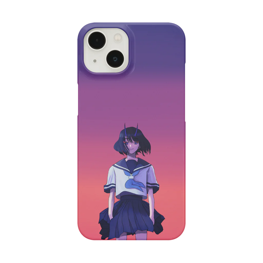 青江鍛錬道場のBlue Blue 01 alternative  Smartphone Case