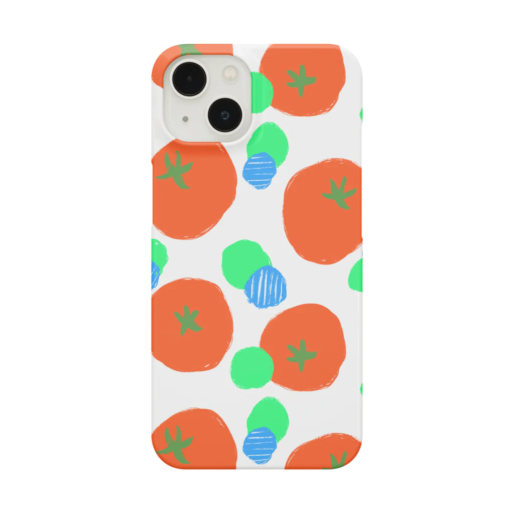 真夏のホットコーヒーのトマトスマホケース Smartphone Case