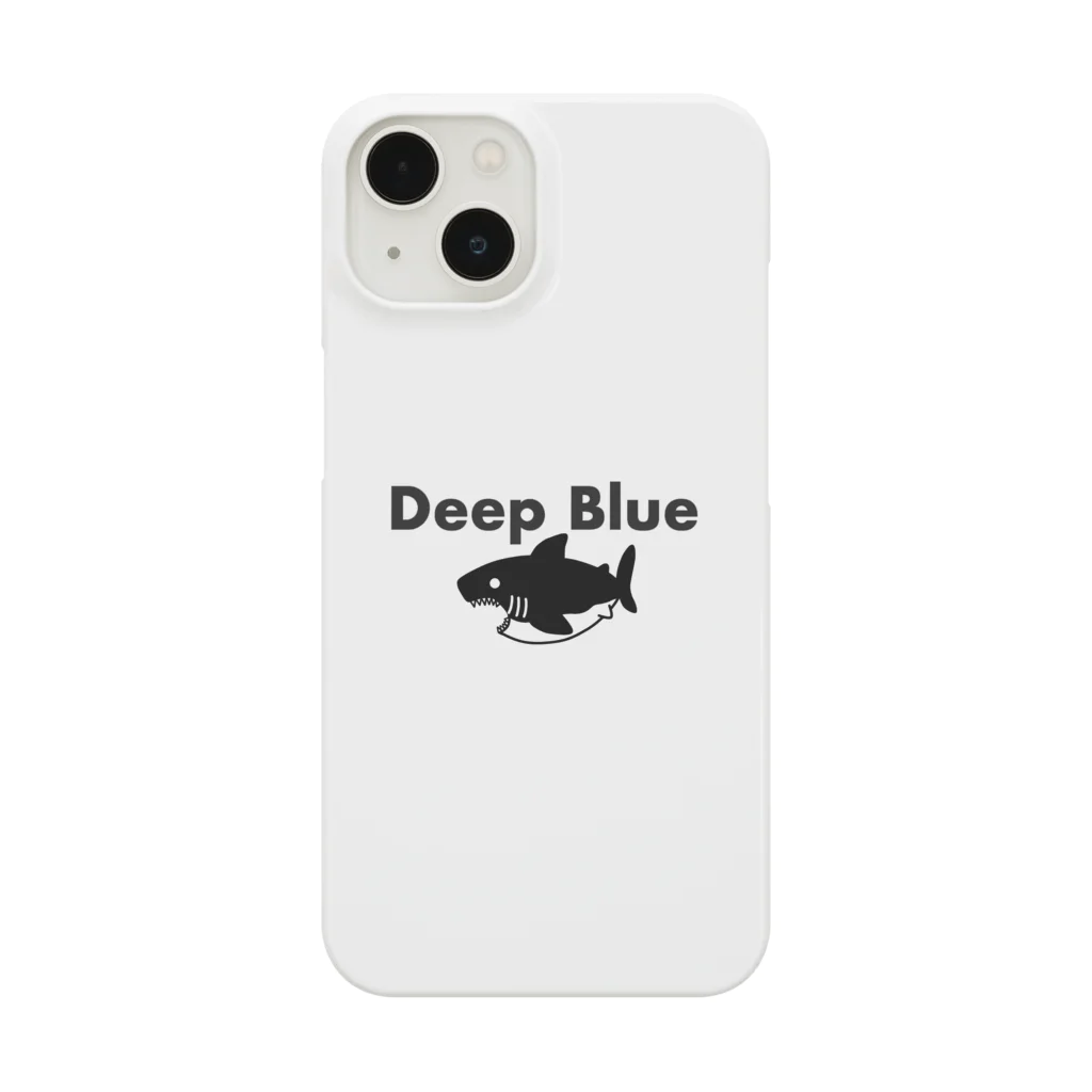 DeepBlueのDeepBlueホホジロザメ スマホケース