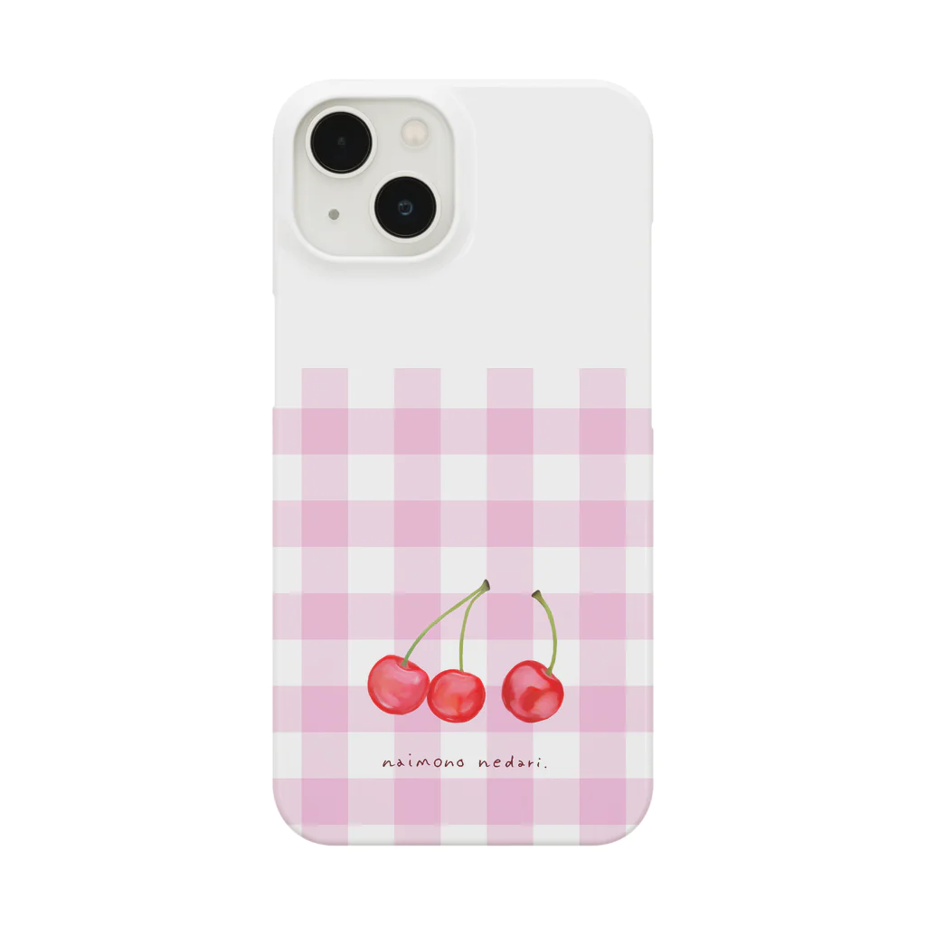 ないものねだりのCherry(ギンガムチェック) Smartphone Case