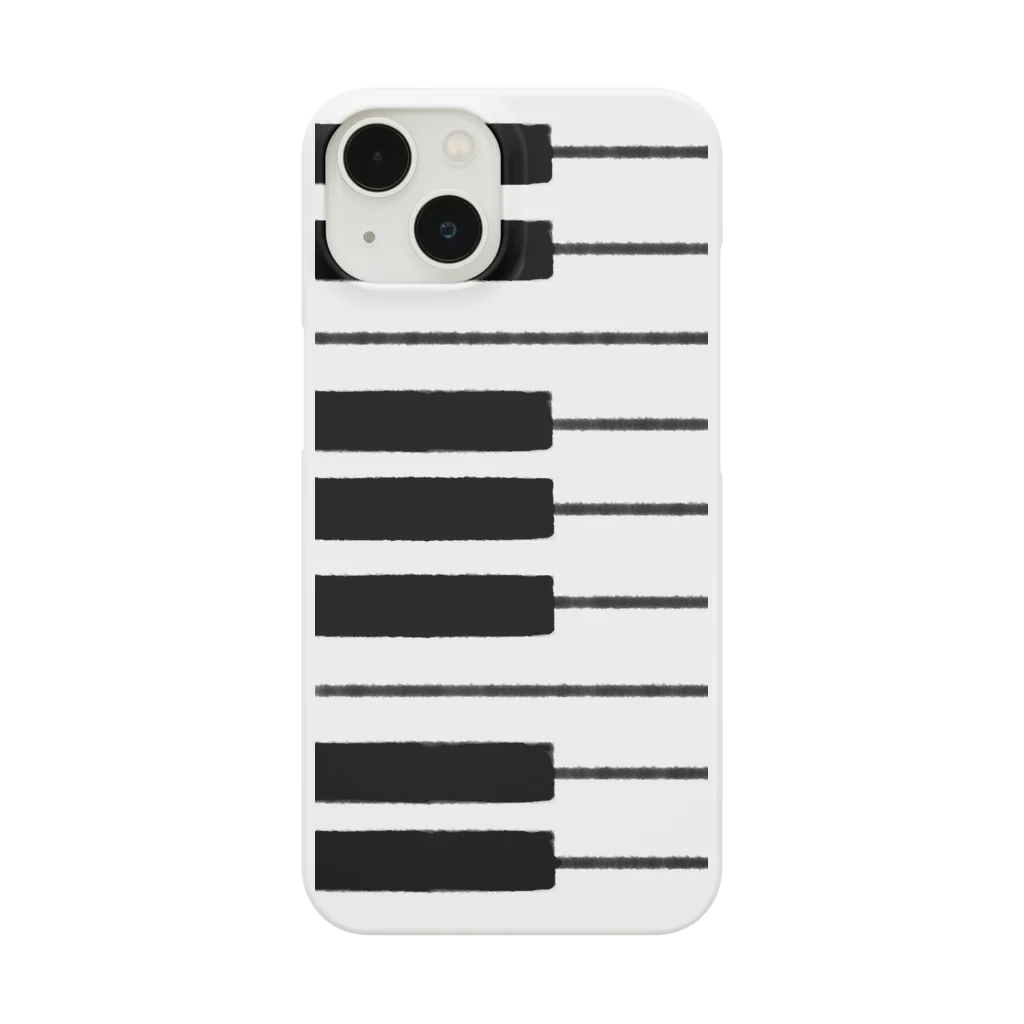 音楽好きっコのシンプルピアノのスマホケース Smartphone Case