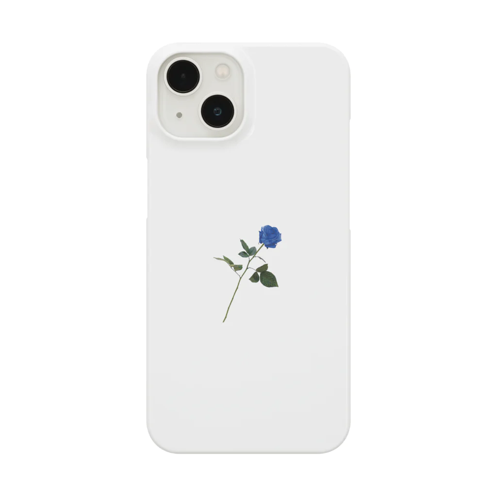 tamu's shopのBlue Rose ③ Smartphone Case