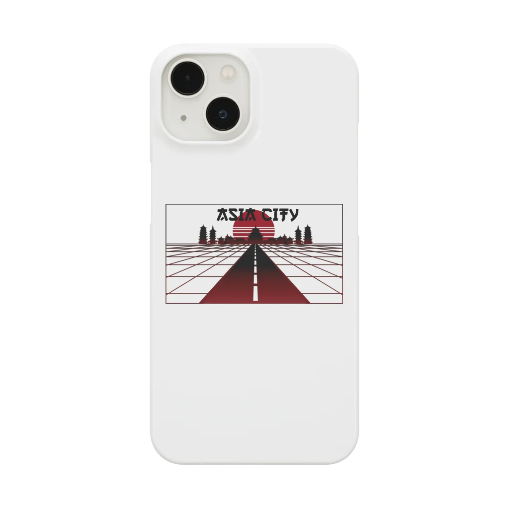 中華呪術堂（チャイナマジックホール）の vaporwave asiacity  Smartphone Case