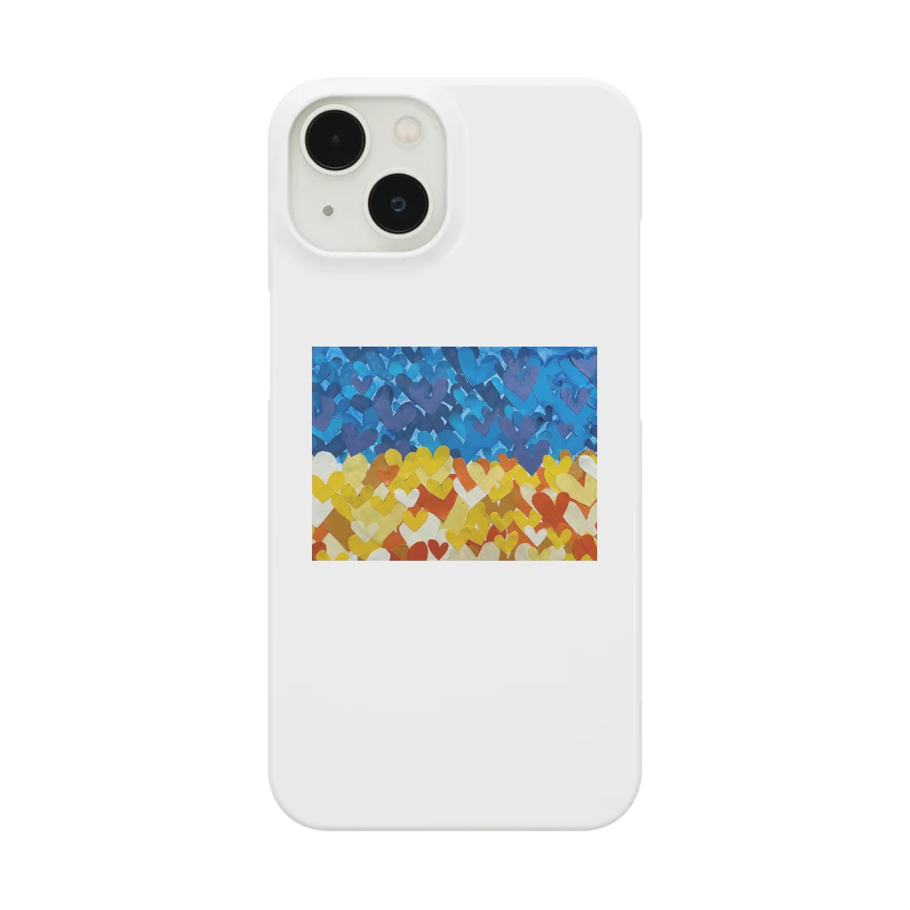 ウクライナのワンコ応援団の《こどもたちの描いたウクライナ》② Smartphone Case