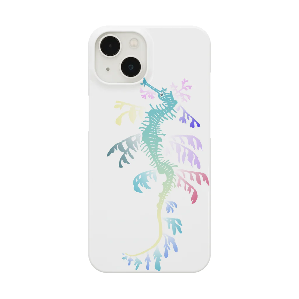 栗坊屋のリーフィーシードラゴン　カラフル Smartphone Case