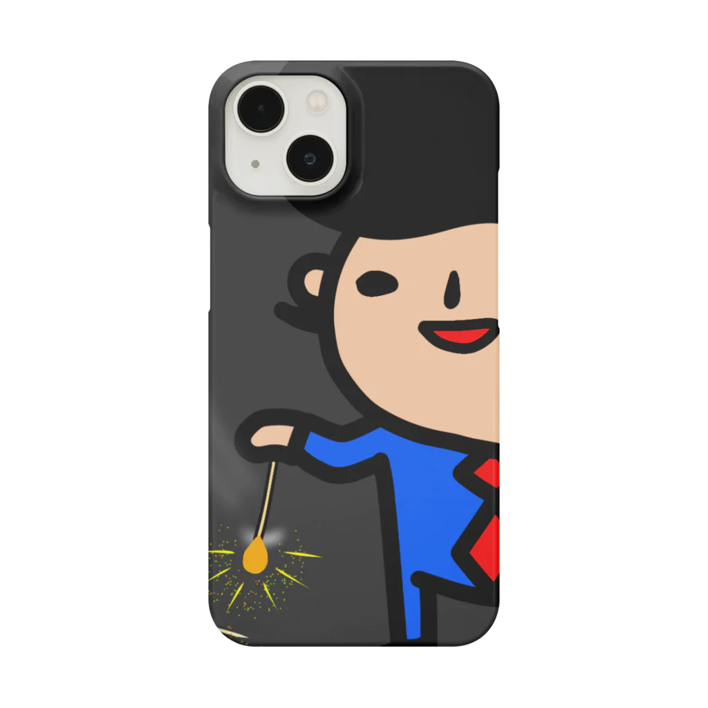 momino studio SHOPの夏は花火大会 Smartphone Case