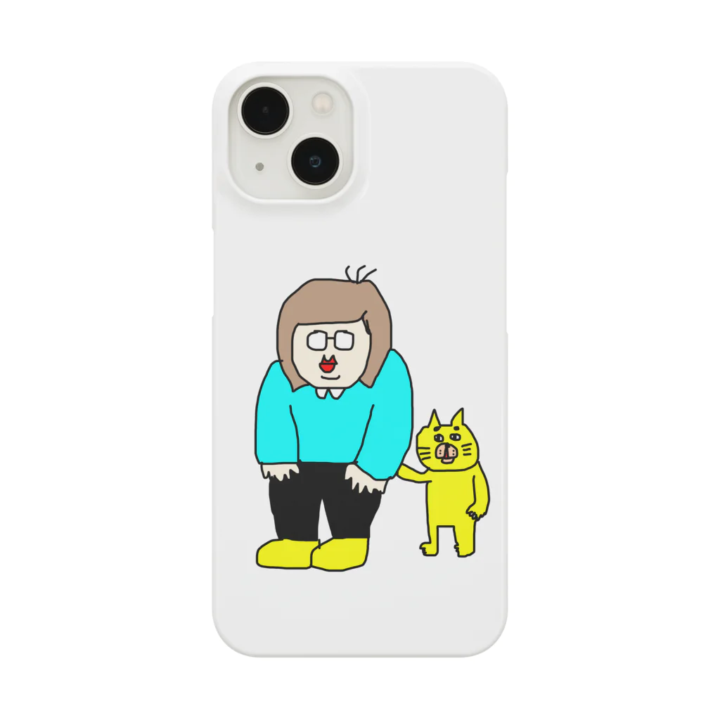 キモかわのお店のなかよしこよし Smartphone Case