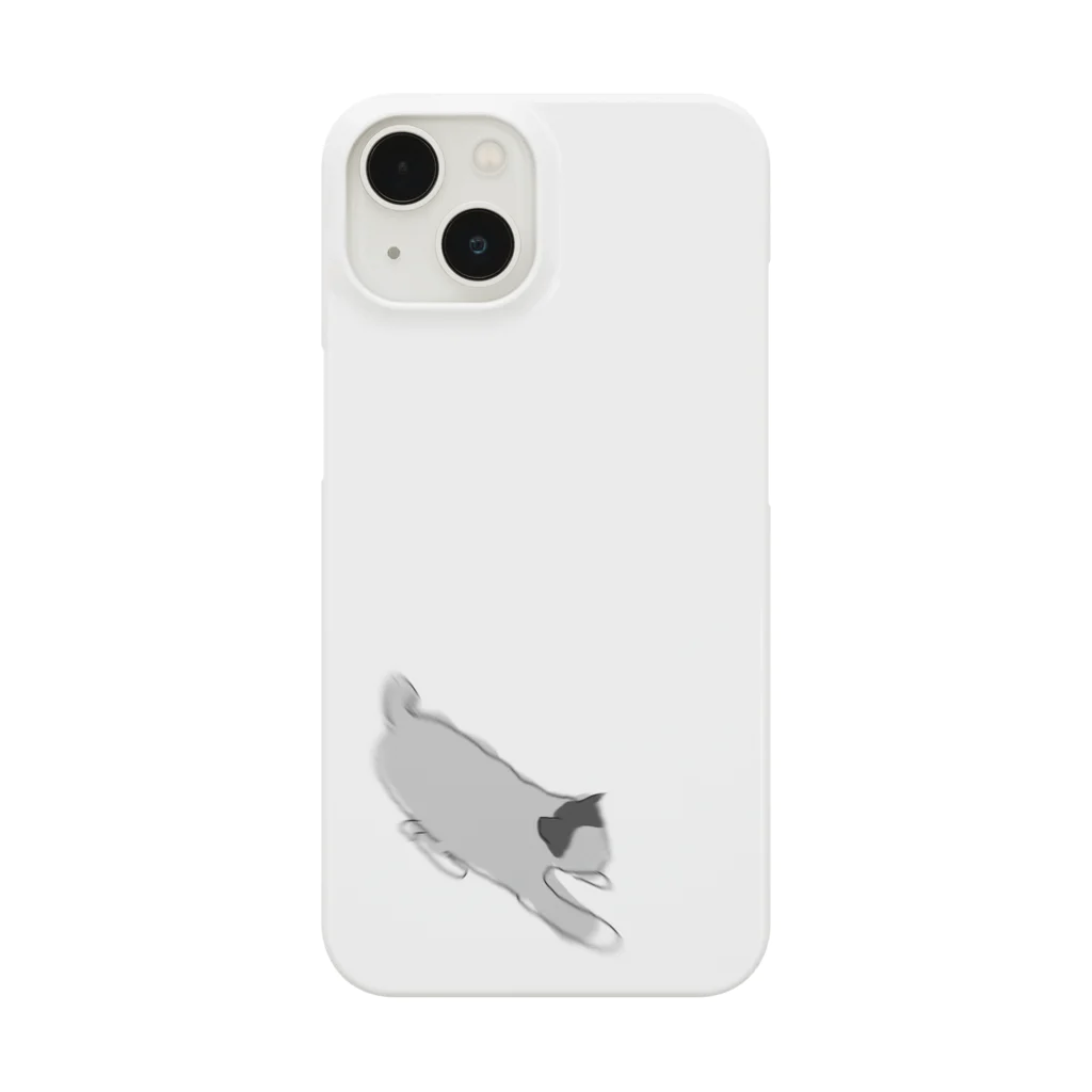 レトロ ぶんぼうぐのねこ Smartphone Case