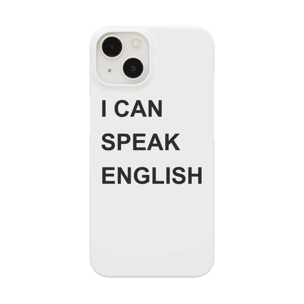 異文化交流のI CAN SPEAK ENGLISH スマホケース