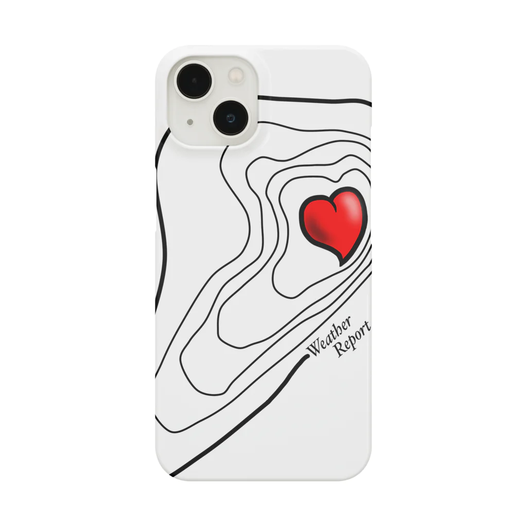 Weather_ReportのSunny Heart Smartphone Case