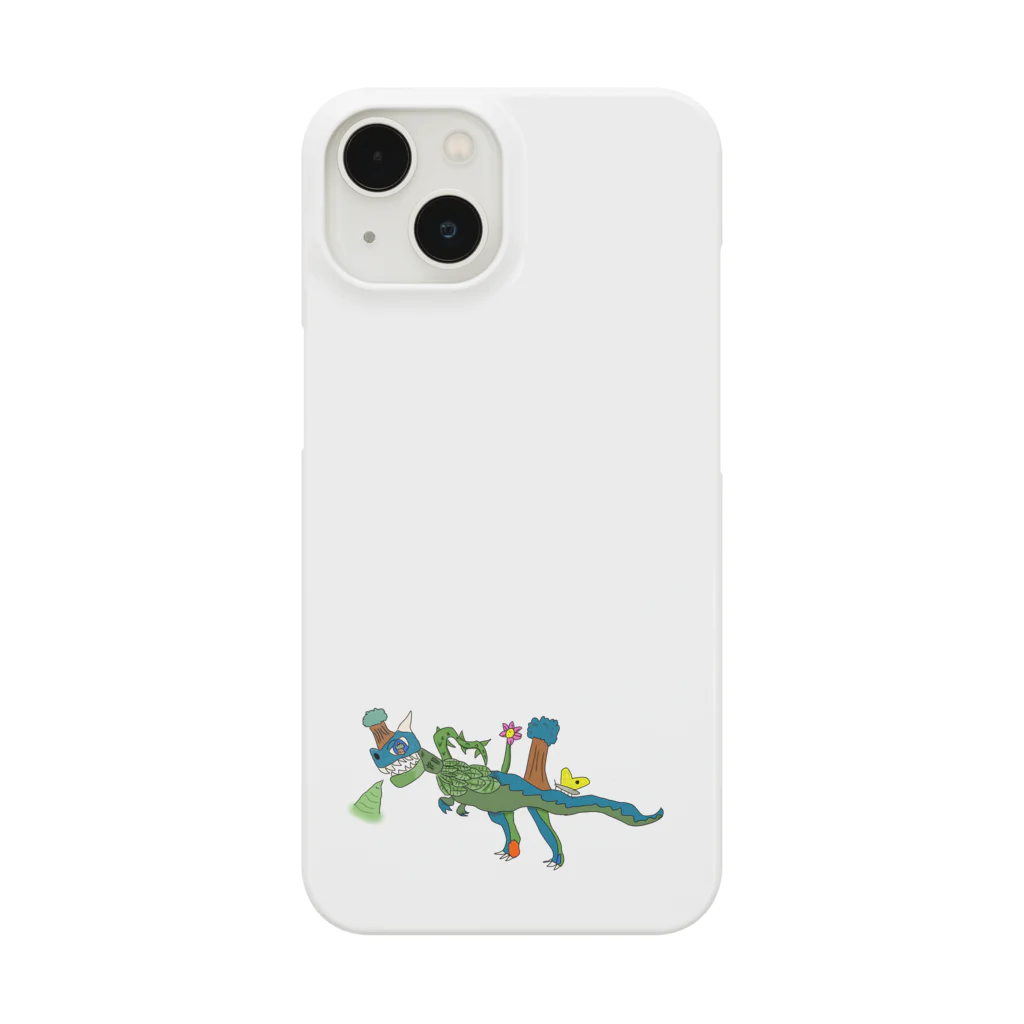 shun_s_galleryのグリーンドラゴン Smartphone Case