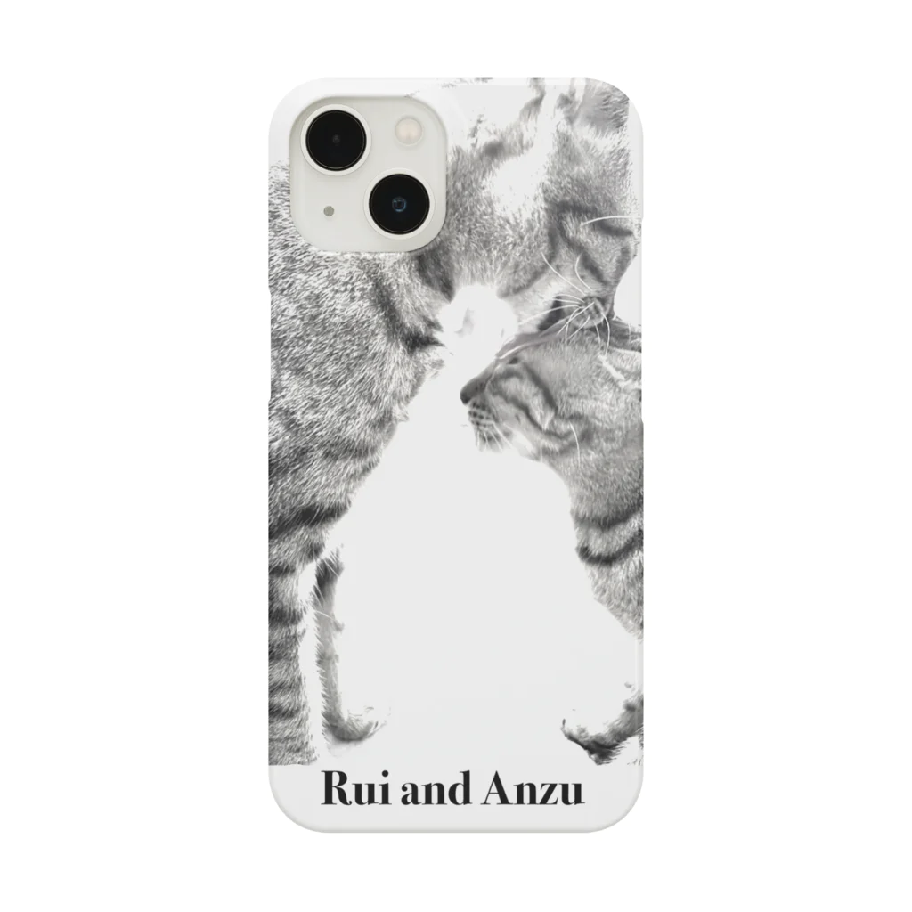 CatClubCherishのRui and Anzu スマホケース