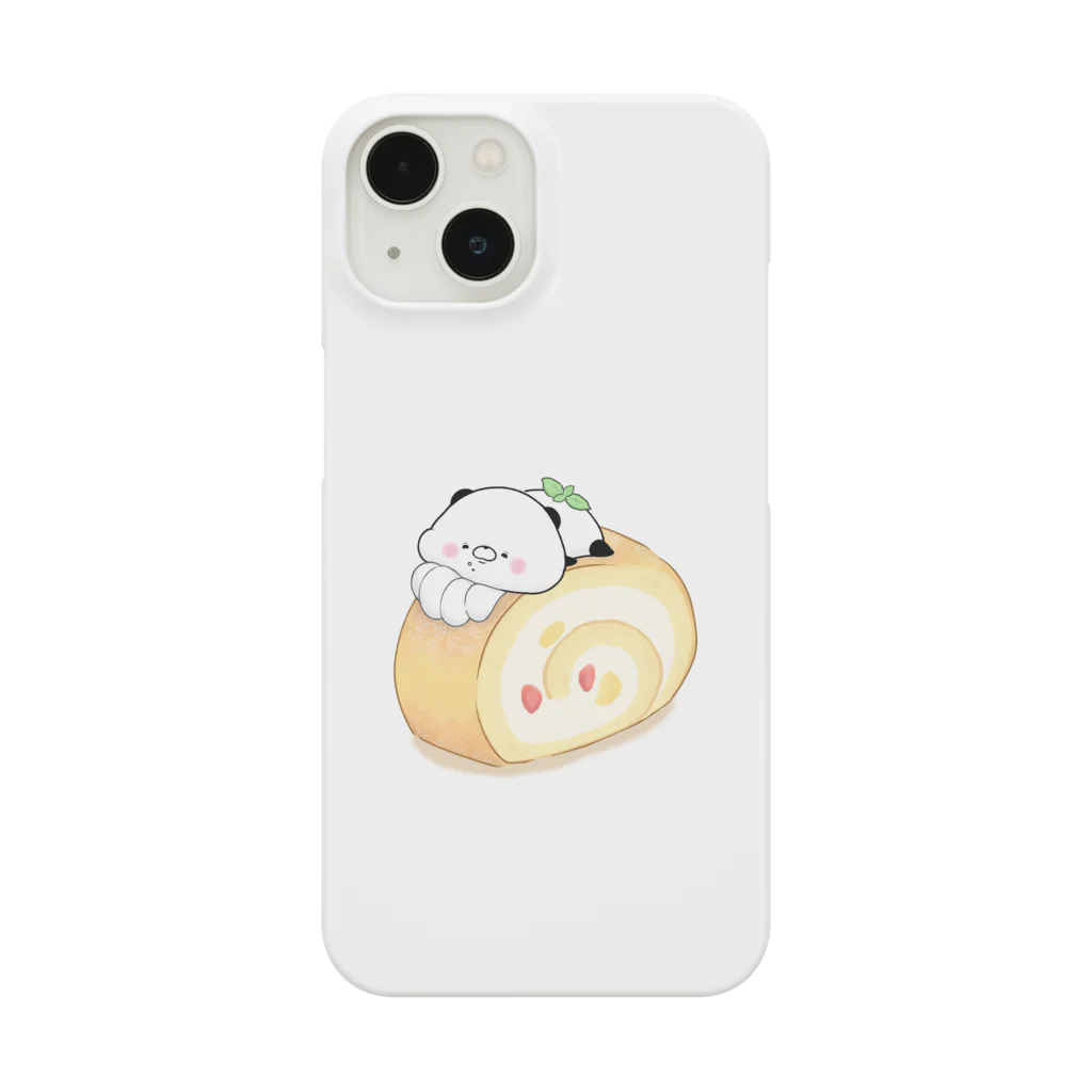 こころにパンダのロールケーキ Smartphone Case