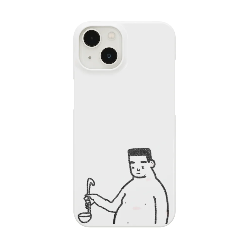 手作り果林の角刈りオジサンお料理ダイスキ Smartphone Case