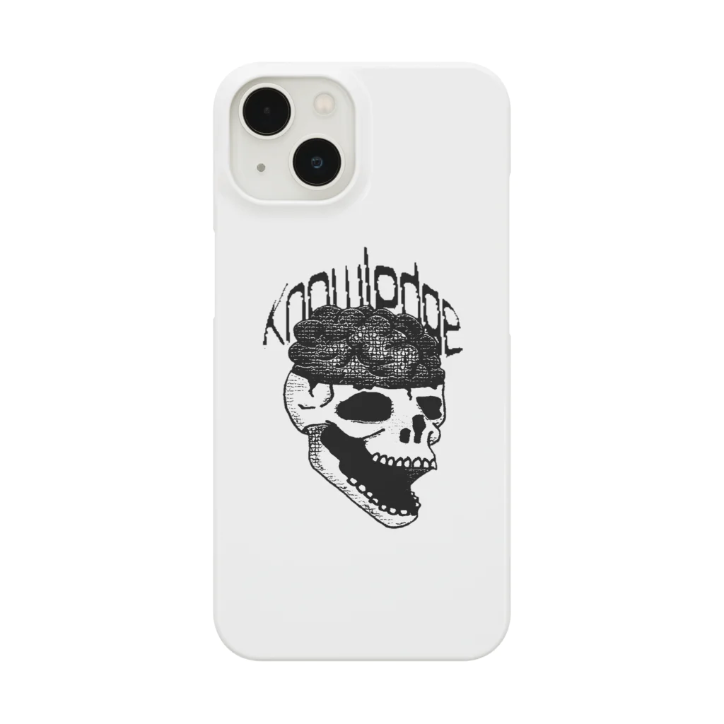 knowledgeのSkeleton Brain item Smartphone Case