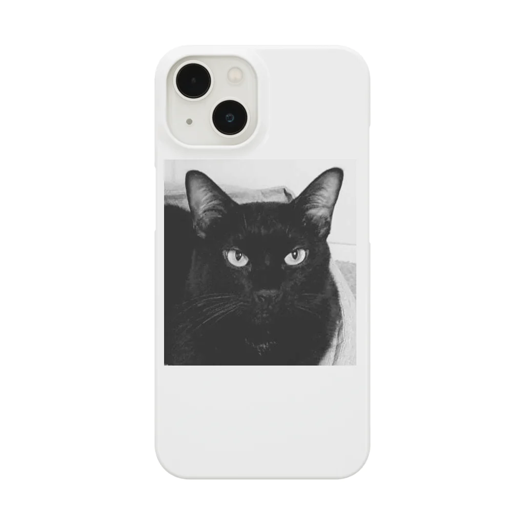 マフィア猫アイテムのマフィア猫アイテム　重要参考人2クロ Smartphone Case