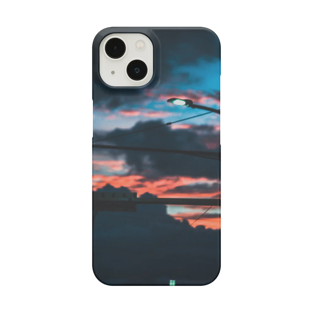 久留米運送の仕事帰りの夕景 Smartphone Case