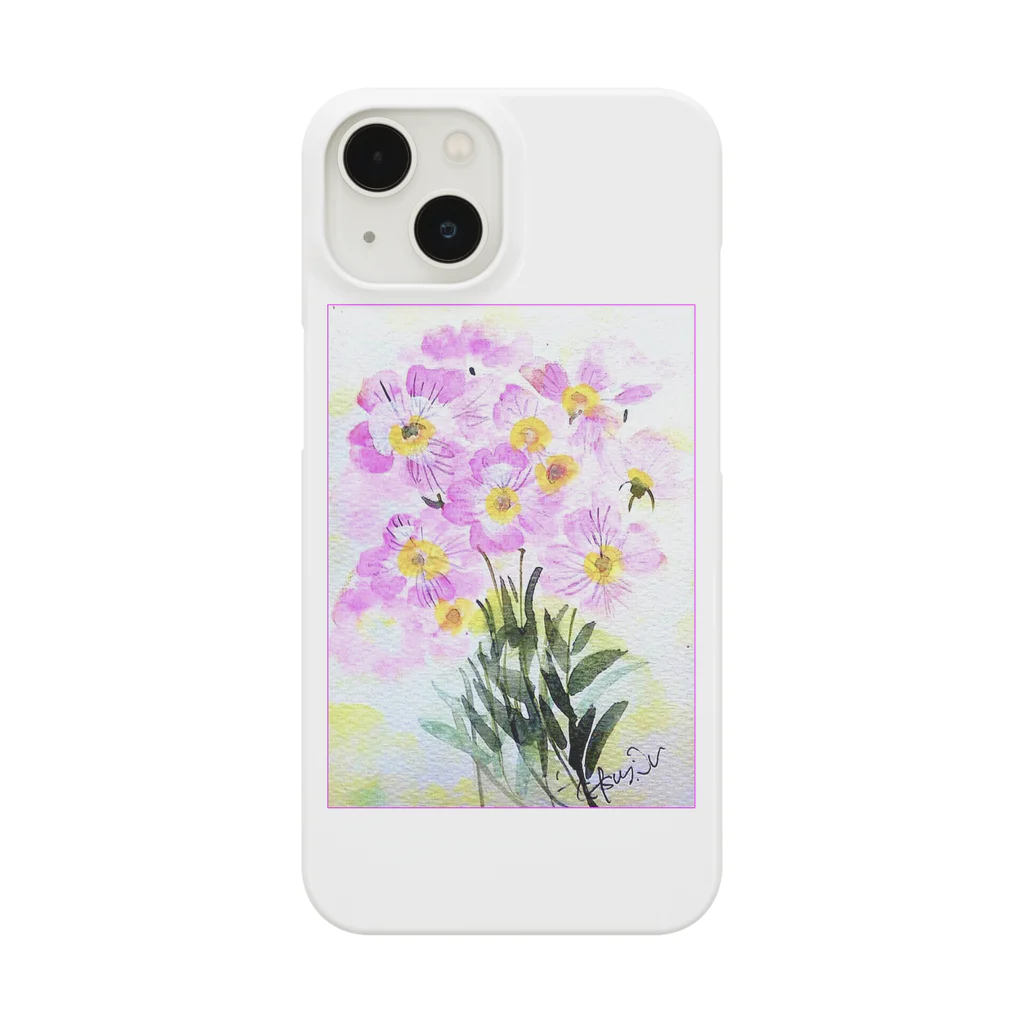 SUZURI.KEY-CHANの昼咲き月見草BF0902 Smartphone Case