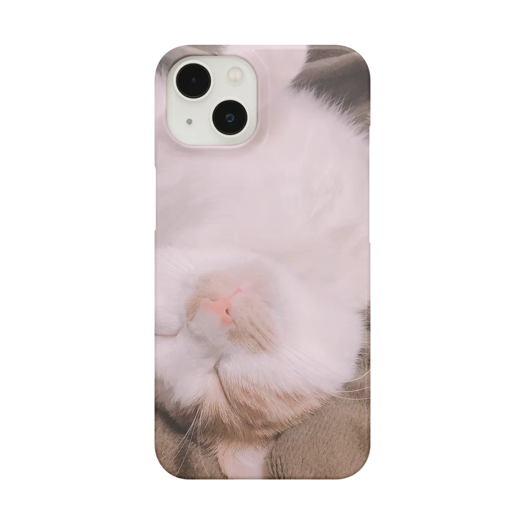 華綾@おもちっちの猫になりたいの仰向け猫様 Smartphone Case