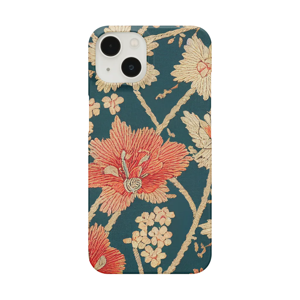 Wearing flashy patterns as if bathing in them!!(クソ派手な柄を浴びるように着る！)の和柄その1 Smartphone Case