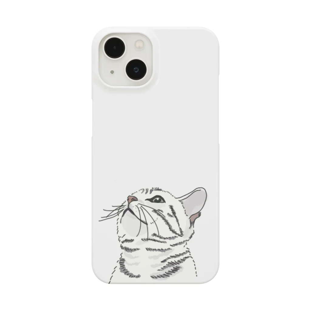 カナタ　フタバのサバトラ柄の猫 Smartphone Case