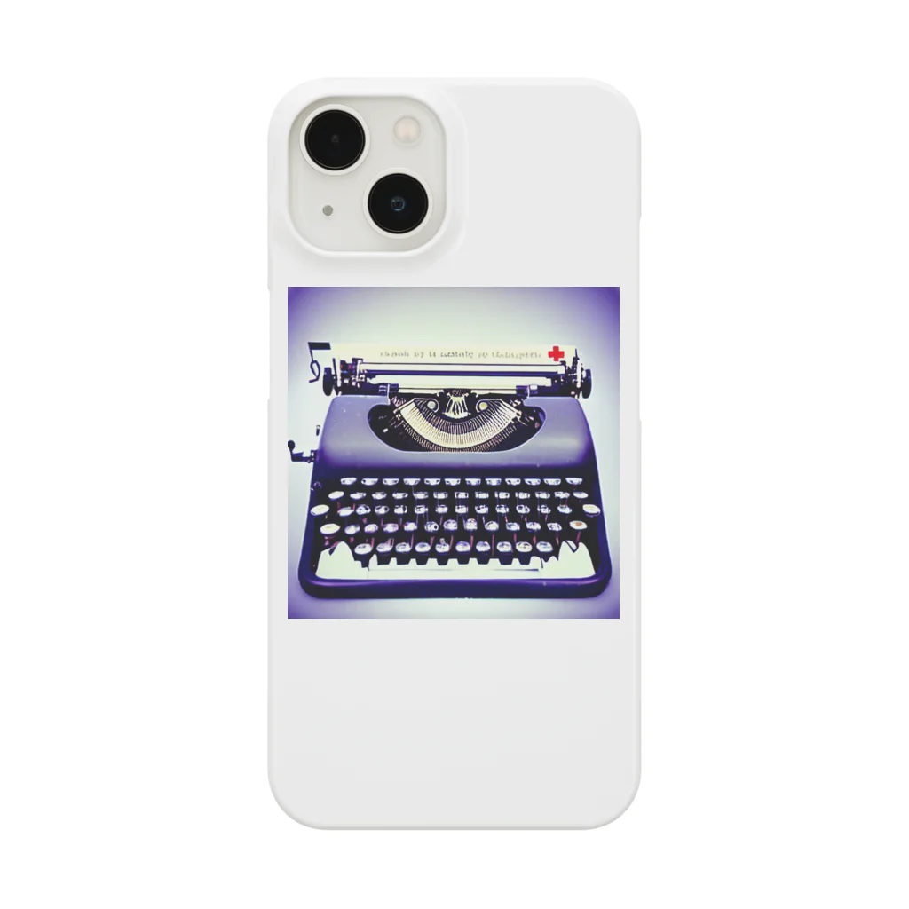 イラストTシャツ【ULTIMATE】のタイプライターさん Smartphone Case