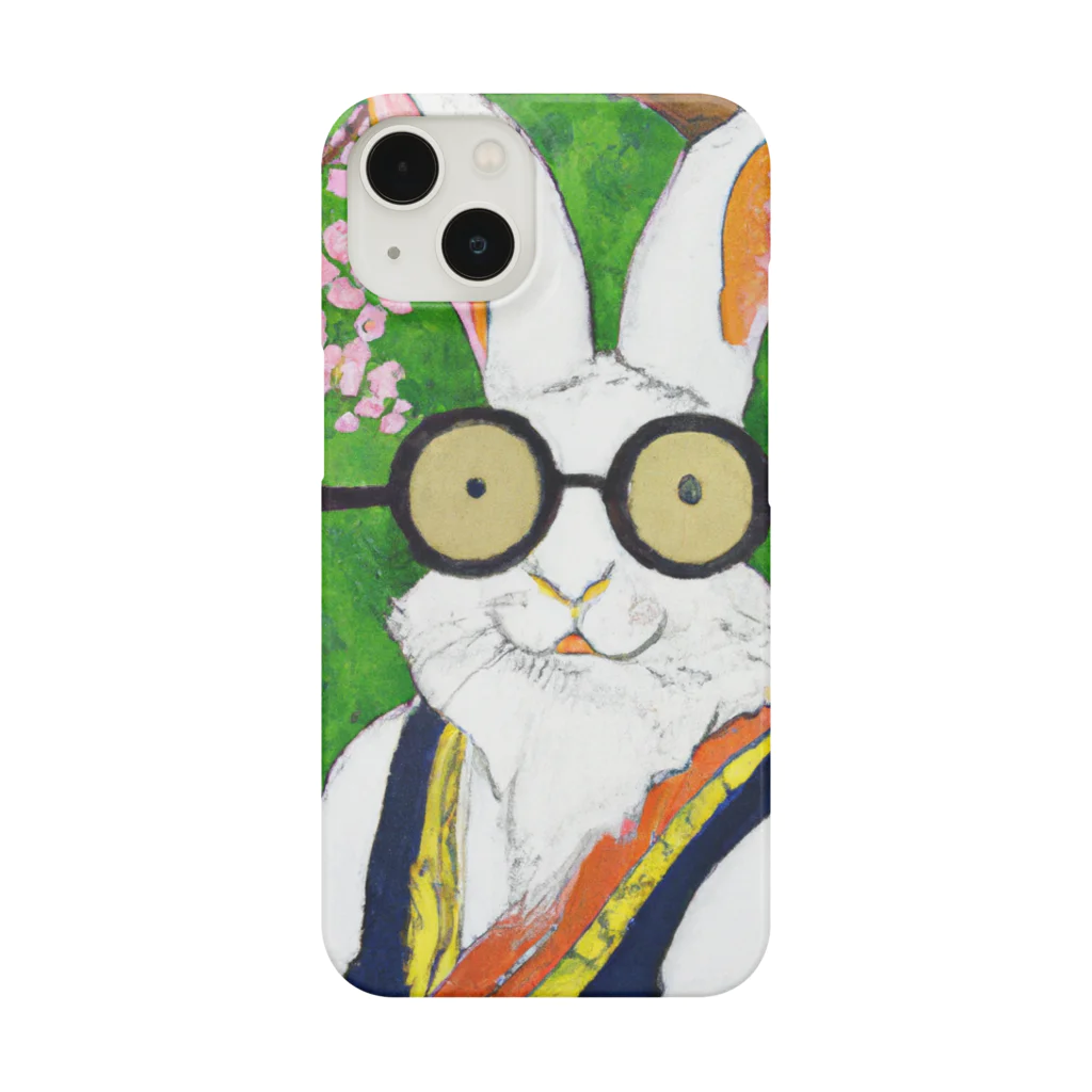 Spirit of 和の眼鏡のうさぎ爺 Smartphone Case