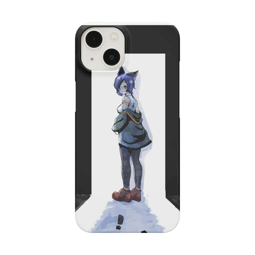 ウィスキー パブ ノワール【グッズ開発部】の看板娘グッズ Smartphone Case