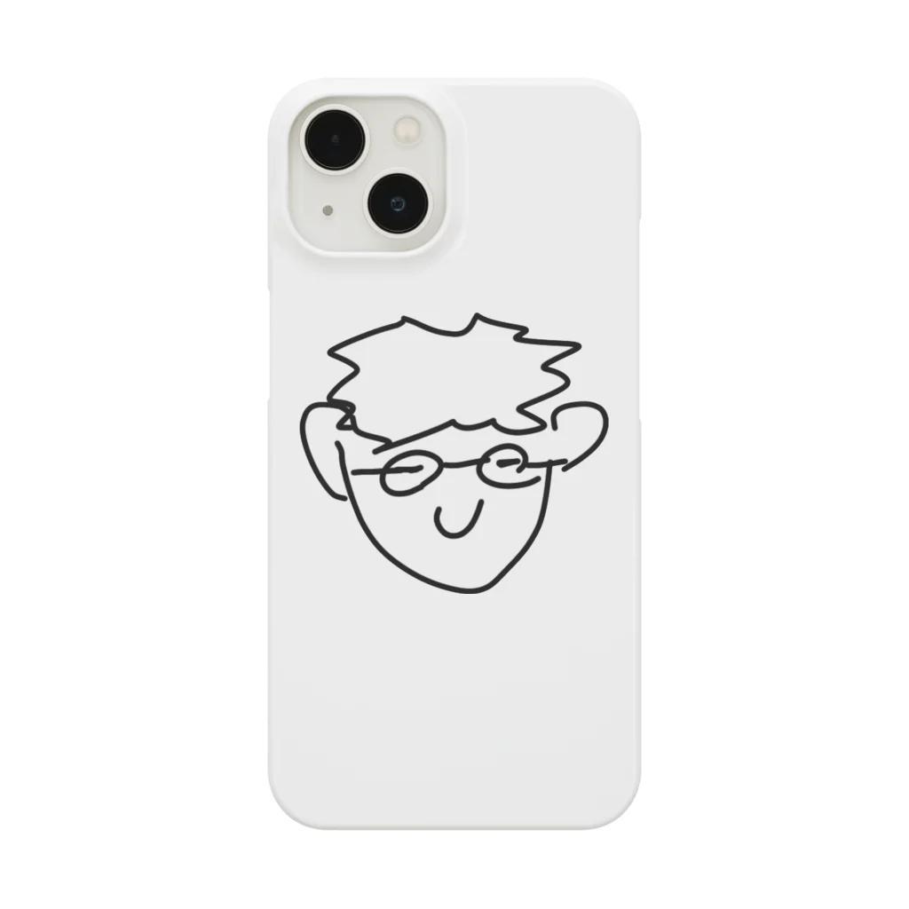 眼鏡の人の眼鏡の人 Smartphone Case