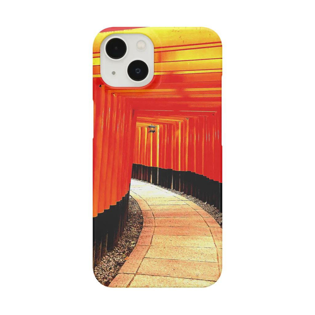 市松の伏見稲荷🦊⛩️ Smartphone Case