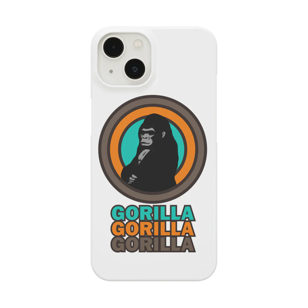 D-FACTORYのGORILLA GORILLA GORILLA Smartphone Case