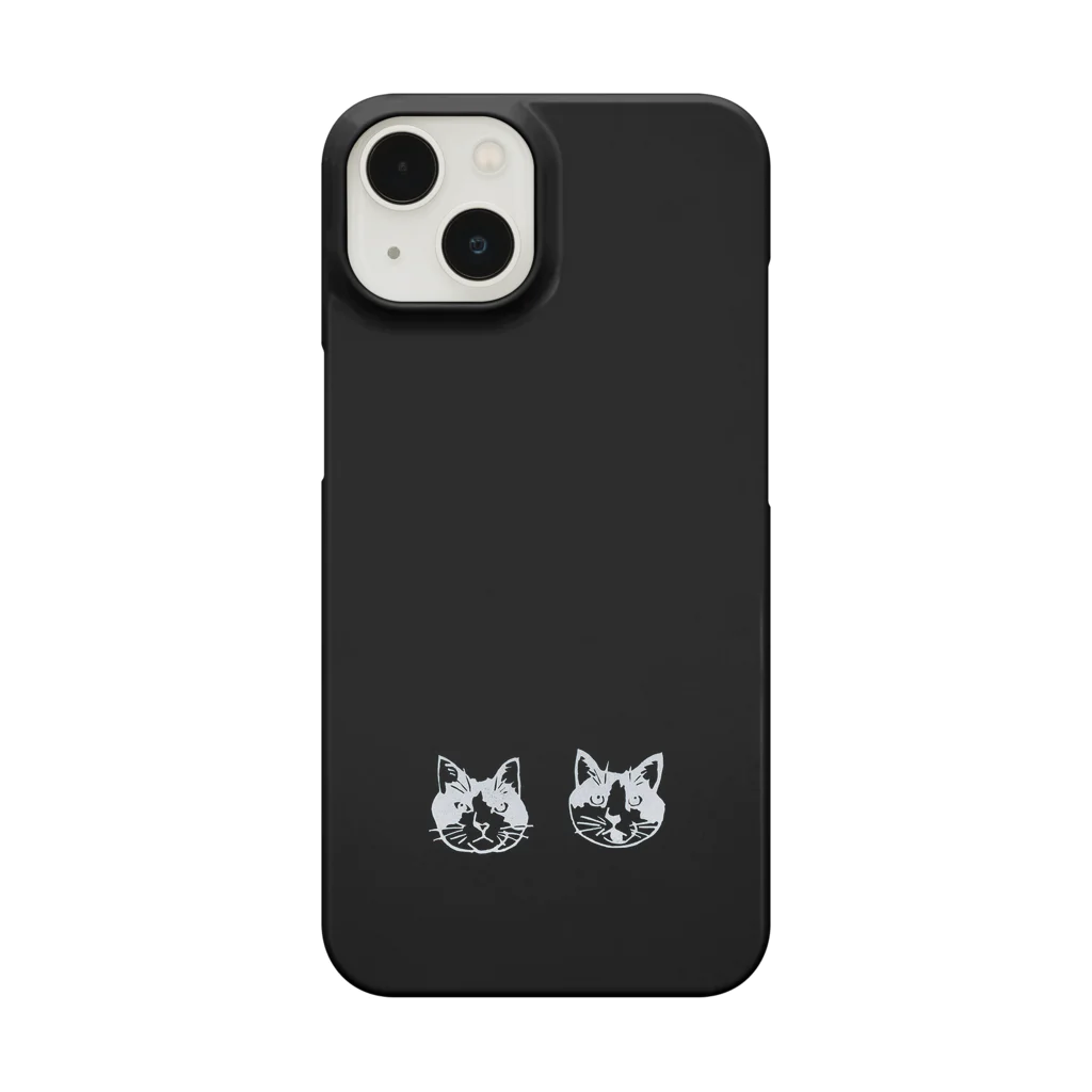 白黒太郎商店の白黒太郎iPhoneにいるよ2 Smartphone Case