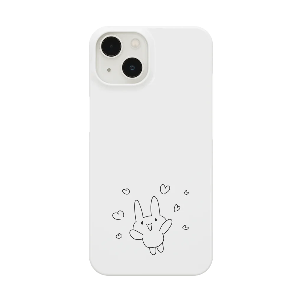 USAGI DESIGN -emi-のハートいっぱい スマホケース