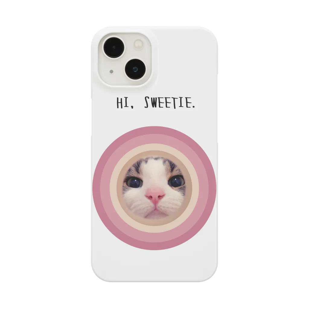 JAMI×JAMIののぞきネコ　きなこ Smartphone Case