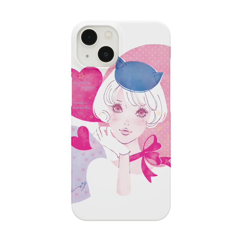 蛯原あきらのねこ耳お帽子 Smartphone Case