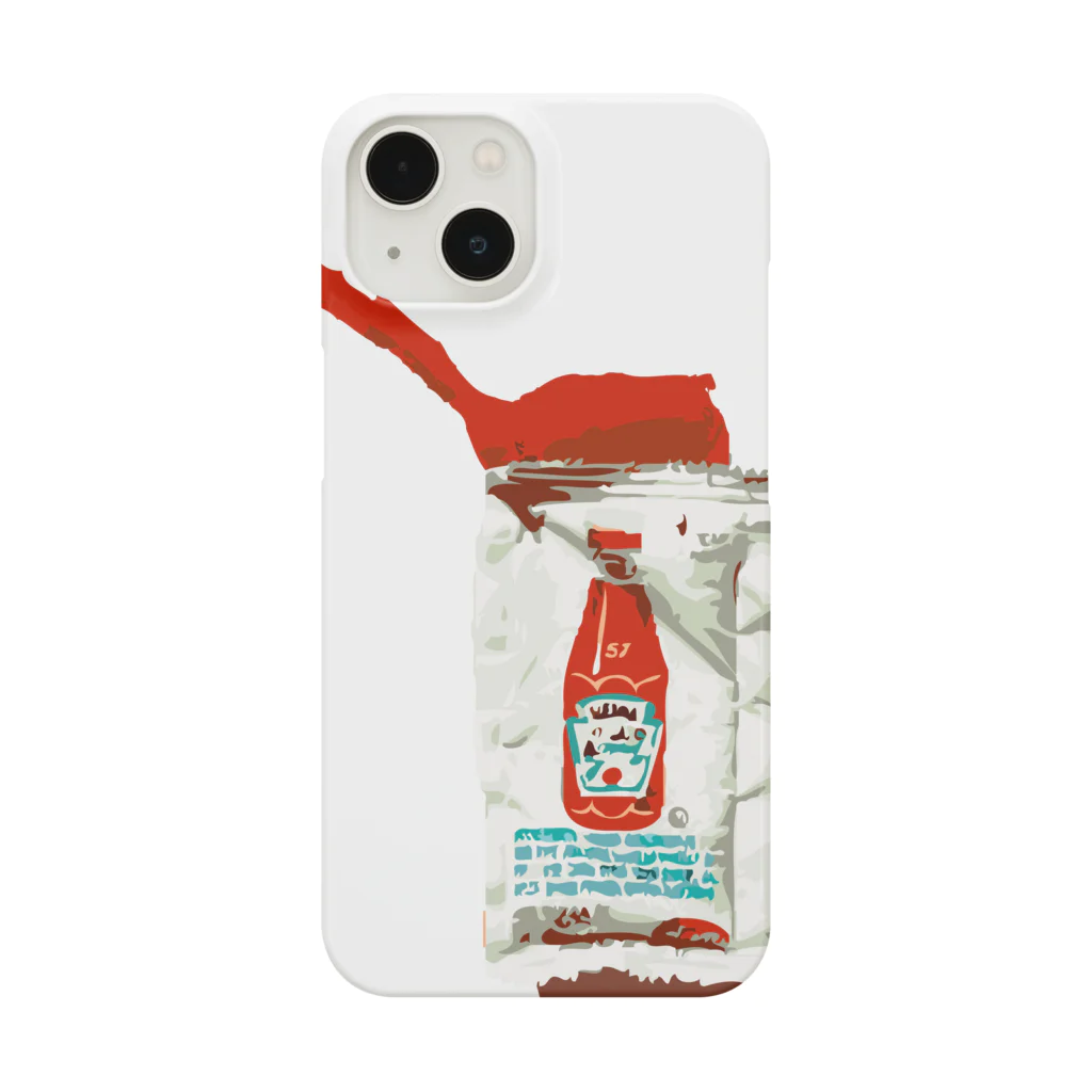 daddy-s_junkfoodsのKETCHUP Smartphone Case