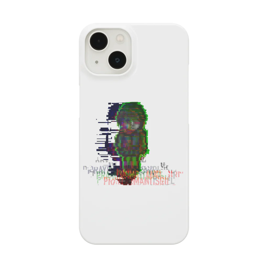 フレ末屋のカマキリ女 ドット絵(バグ) Smartphone Case