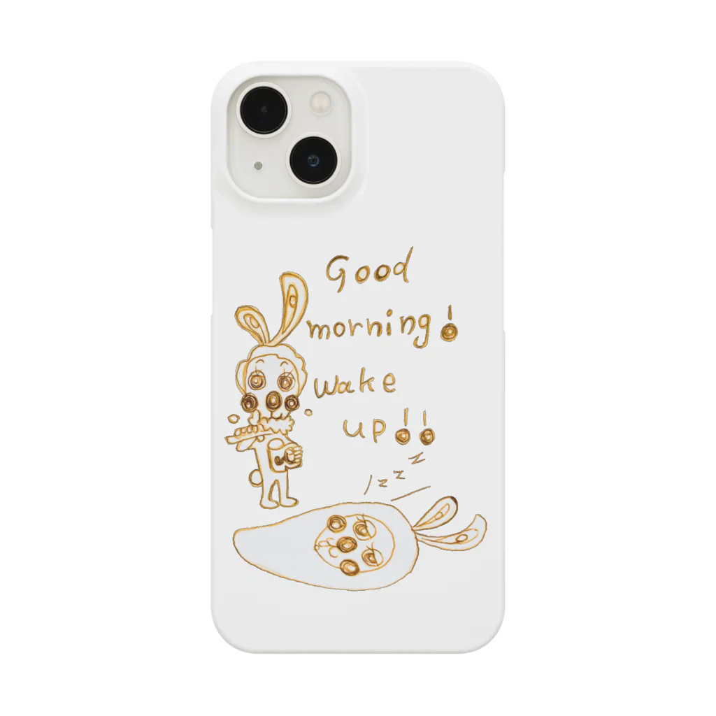 uminoneblueのGood morning! wake up!! Ver.2 スマホケース