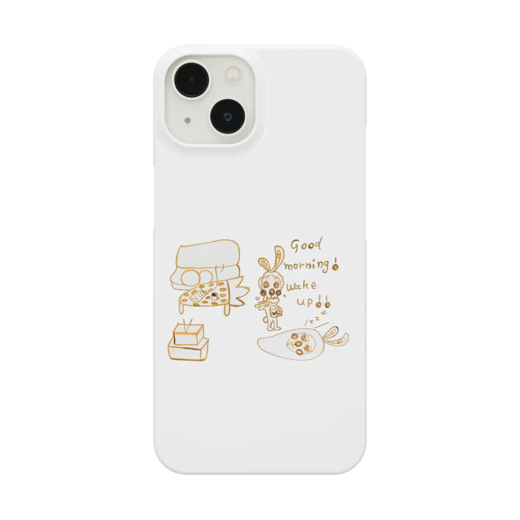 uminoneblueのGood morning! wake up!！Ver.1 Smartphone Case